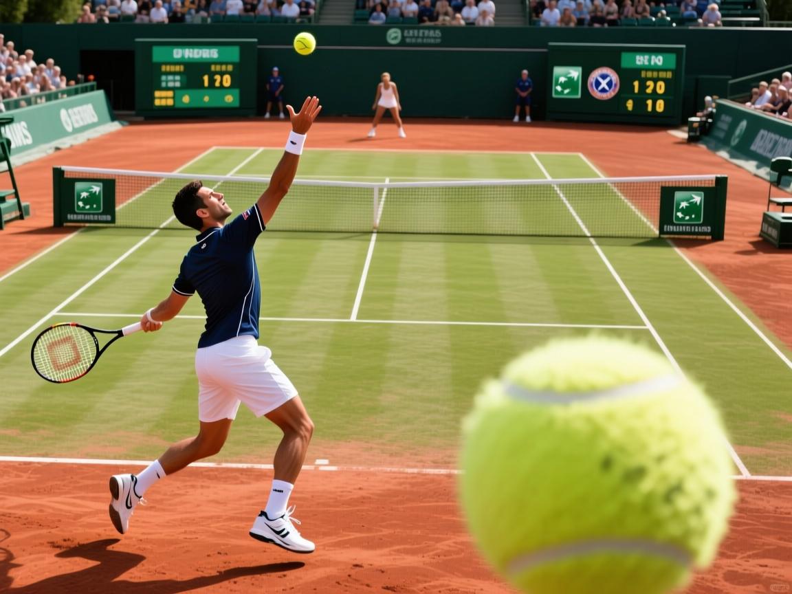 澳客官方网球-“高新体育中心：网球选手挑战极限，赛场火爆”  第2张